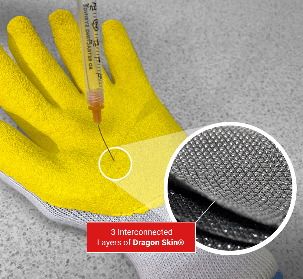 KOMODO® Dragon Skin® Needle Stick Resistant Gloves - The Glove